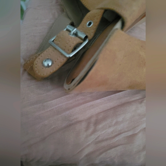 Steve Madden peep toe strapped Mule - Picture 3 of 3